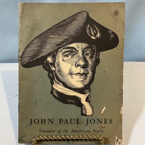 Vintage 1923 Booklet "John Paul Jones Founder American‎ Navy" - Picture 1 of 3